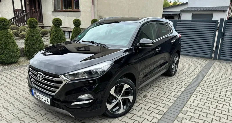 lubuskie Hyundai Tucson cena 81900 przebieg: 99236, rok produkcji 2017 z Babimost